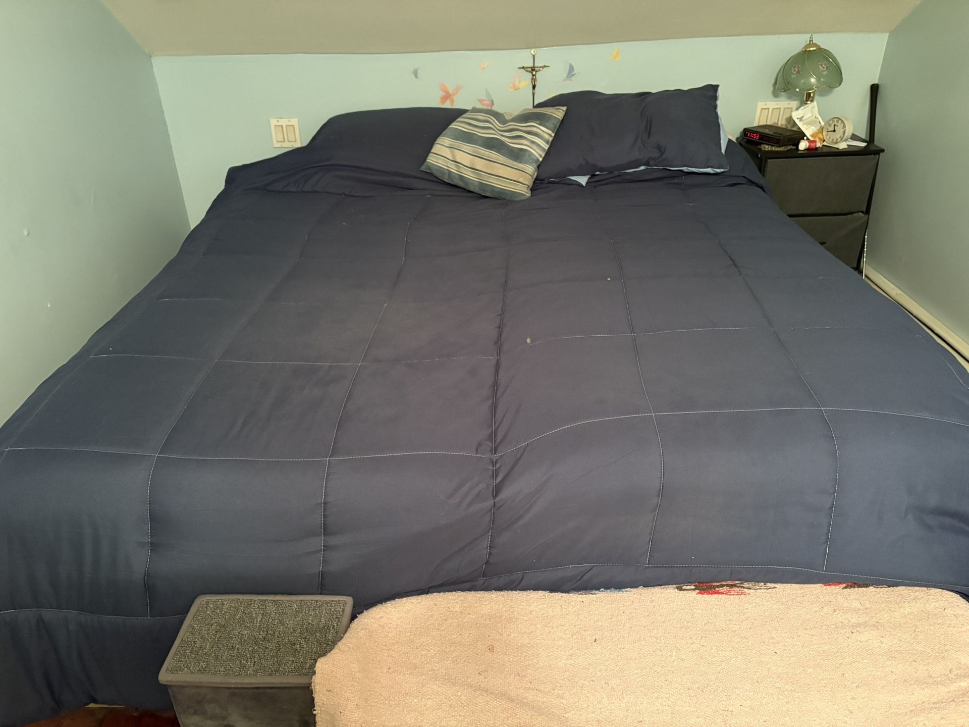 Adjustable King Size Bed With Mattress