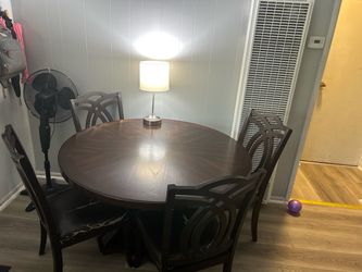 48 inches expresos 4 chairs round table