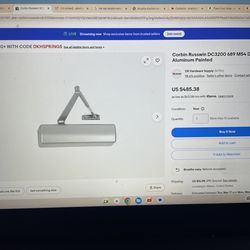 Corbin Russwin  Dc3200  door closer