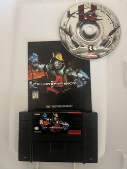 Killer Instinct SNES + Manual + Killer Cuts