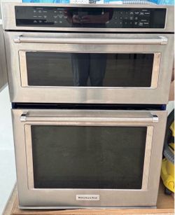 30” Built-in Combination Wall Oven (microwave + convection wall oven)
