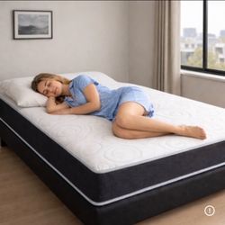 Full Size Mattress 10” Inches Thick ✨New From Factory Excellent Comfort Also Available: Twin, Queen And King Same Day Delivery 🚚