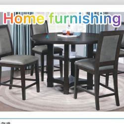 Furniture table with four chair
