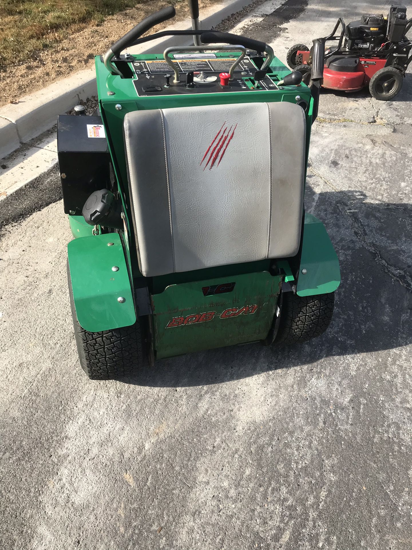 Bobcat Quickat 36” stand on mower