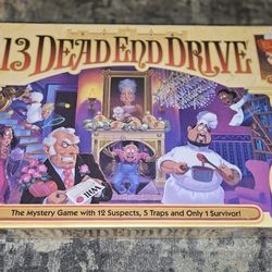 13 Dead End Drive 3D Board Game (1993) Brand New & Factory Sealed! Mint!!
