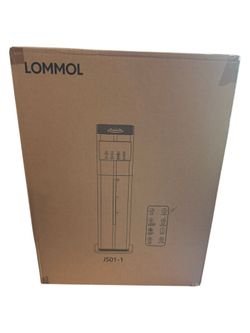LOMMOL Ultrasonic Cool Mist Humidifier 9L 2.4 Gal Top Fill Large Room Black JS01