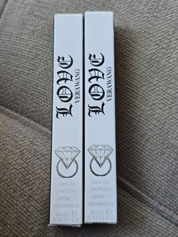 Vera Wang 2- 10ml purse size travel perfume sprays