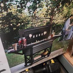 PATIO COOLER AND BEVERAGE CART