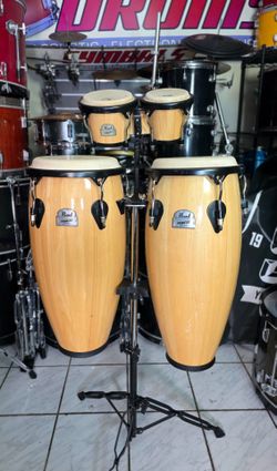 Pearl congas and bongos!! Drums ! $460 or best offer !!