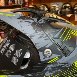 New Dual Sport Adventure Off Road Dirt Bike Motorcycle Helmet $120