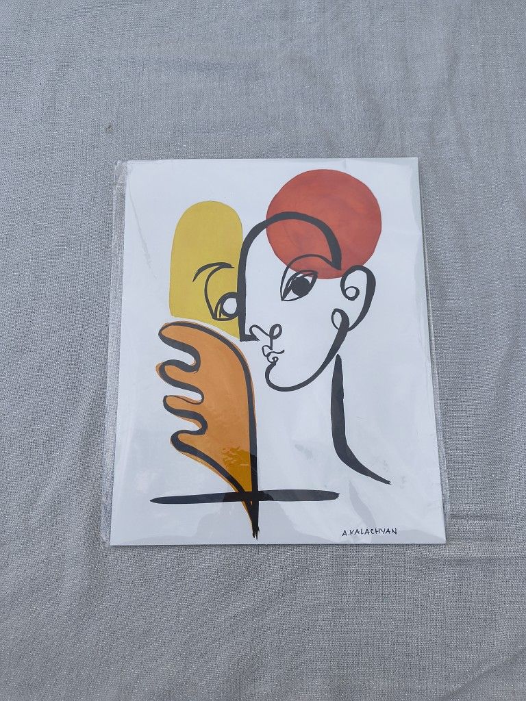 Rep. Modern Abstract Art Print by A.KALACHYAN