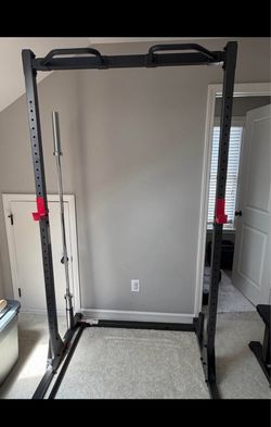 Cap Strength Power Rack and Bar