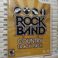 Nintendo Wii ROCKBAND COUNTRY 