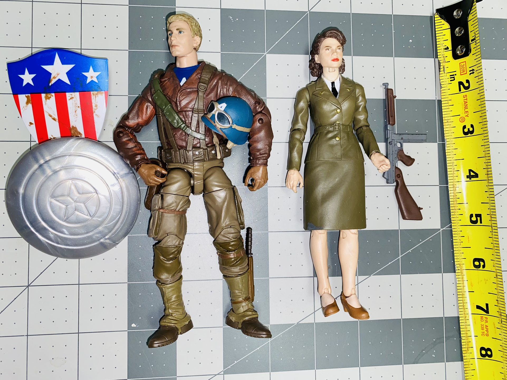 MARVEL LEGENDS CAPTAIN AMERICA AGENT CARTER