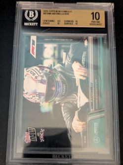 2025 Topps Now Kimi Antonelli 81 F1 Racing Card 10 pristine  Beckett bgs pop 3