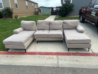 Tan couch
