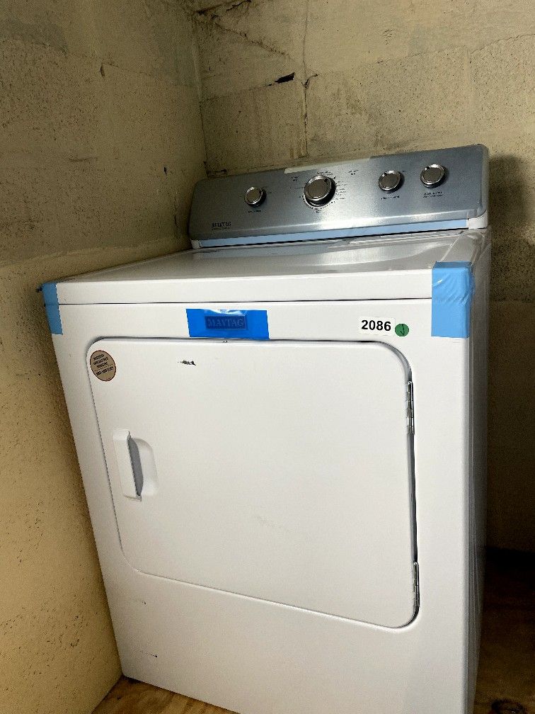 MAYTAG 27” FREESTANDING DRYER WHITE $300