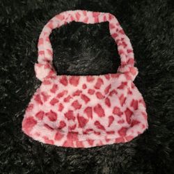 pink/purple leopard mini bag