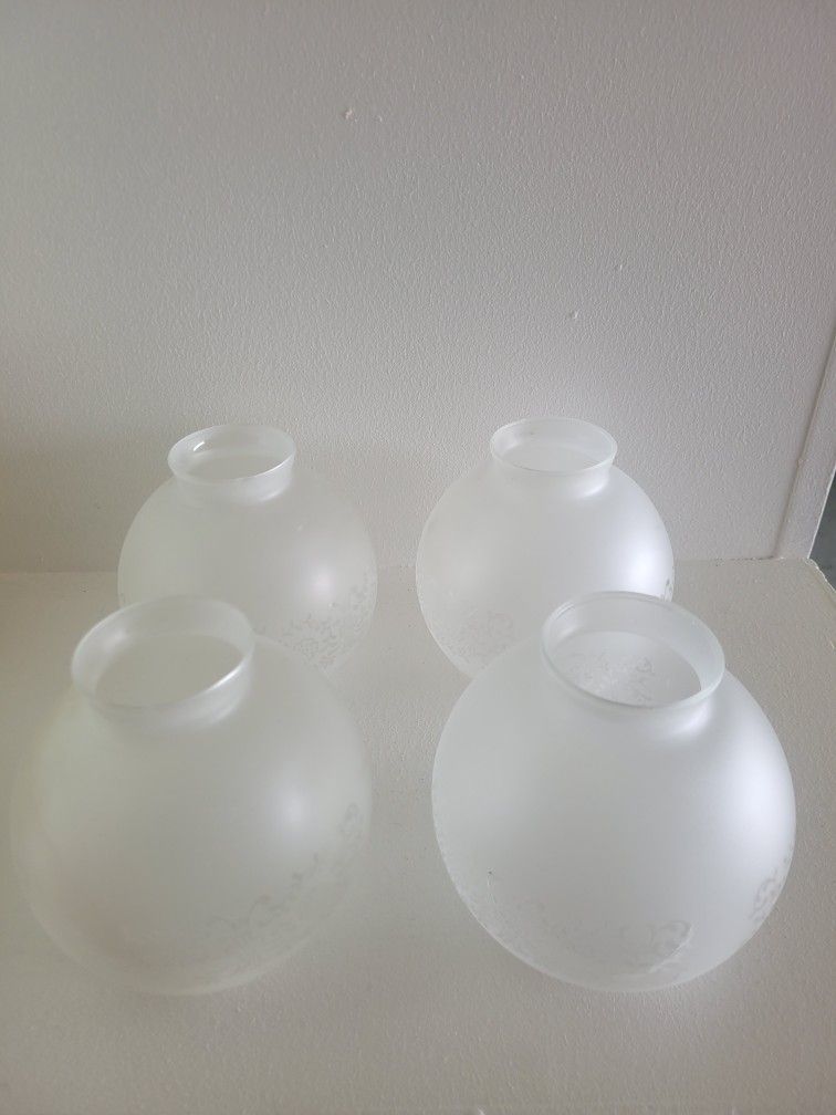 Clear Glass Ceiling Fan Replacement Shades