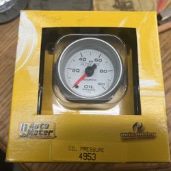 Autometer Oil Pressure Gauge 4953