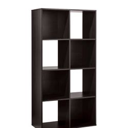 11” 8 Cube Organizer Shelf Espresso 