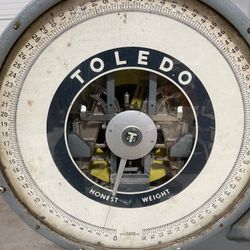 Vintage Meat Scale Toledo Print weight 400