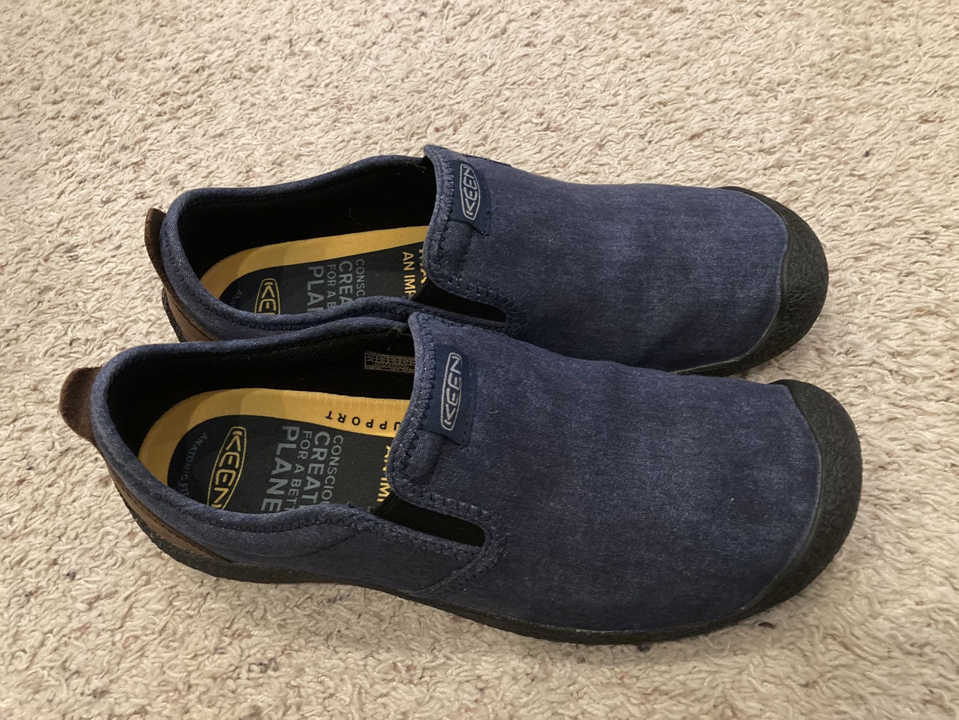 Keen Howser Canvas Shoes - Slip-Ons (For Men) Size 13 Blue