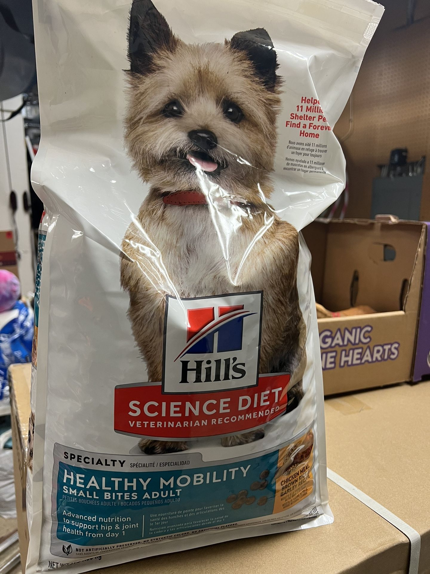 Dog Food Hill’s Science Diet Pending