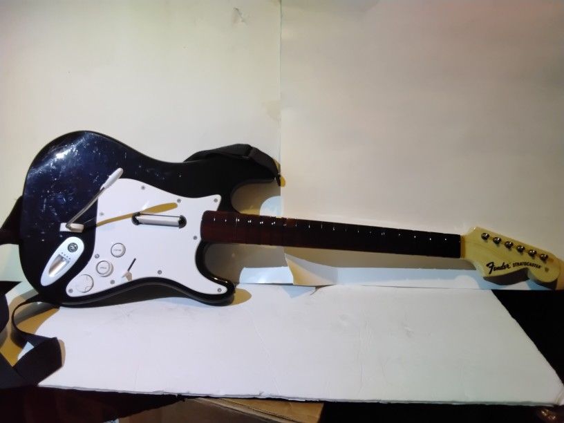 Rock Band Fender Stratocaster Wireless Guitar For PS3 Playstation 3