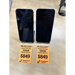 ON SALE Apple iPhone 14 Pro Max Unlocked 256GB (Various Colors)