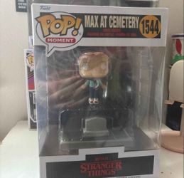 Stranger things max graveyard funko pop