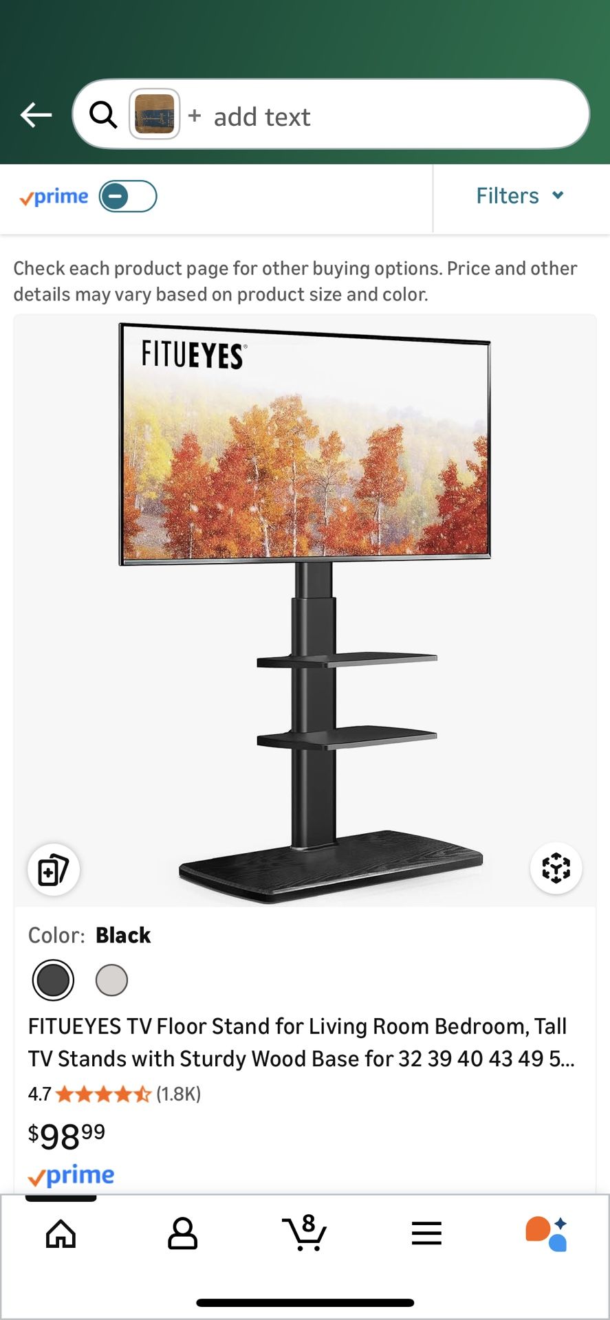 Heavy duty brand new TV stand up to 70 inches