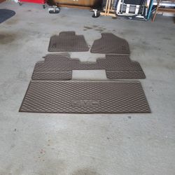 GMC all weather mats for 2013 gmc acadia denali.