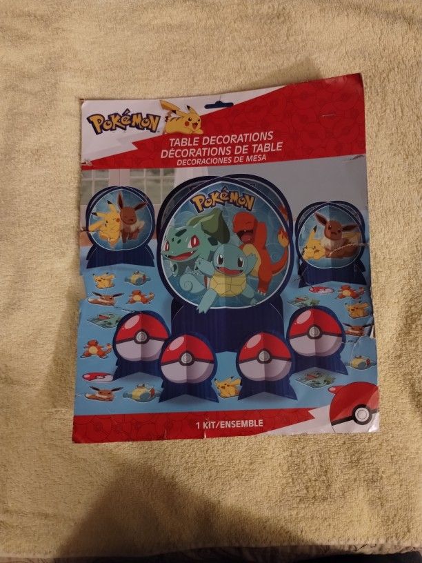 Pokemon Party Supplies