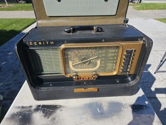 Vintage 1950s Zenith Trans-Oceanic Tube Radio – Antique