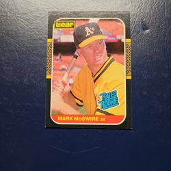1987 Leaf Mark Mcgwire Leaf RC
