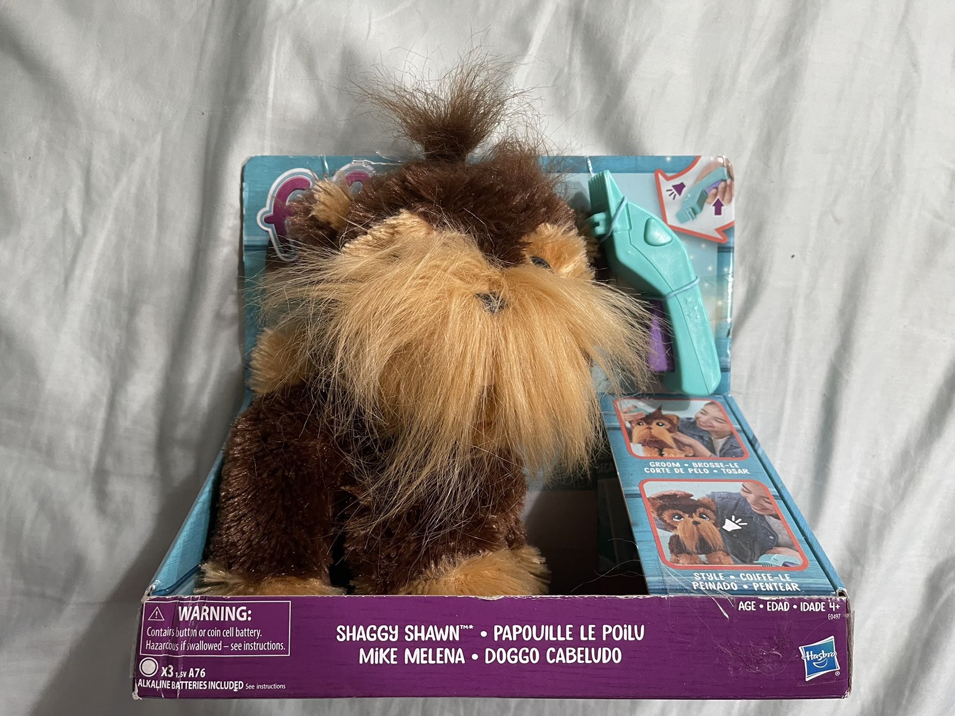 FurReal Friends Shaggy Shawn Yorkshire Terrier - Yorkie Pup Sounds - NEW IN BOX