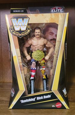 WWE "Ravishing" Rick Rude Elite Legends Series 25 Big Gold Belt Chase