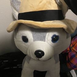 Giant Husky Dog Plush