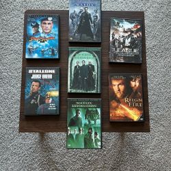 Assorted 7 Movie Sci-Fi Lot 