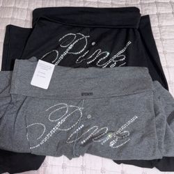 VS Pink flare leggings 