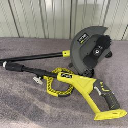 RYOBI ONE+ 18V 9 in. Cordless Battery Edger (Tool Only)