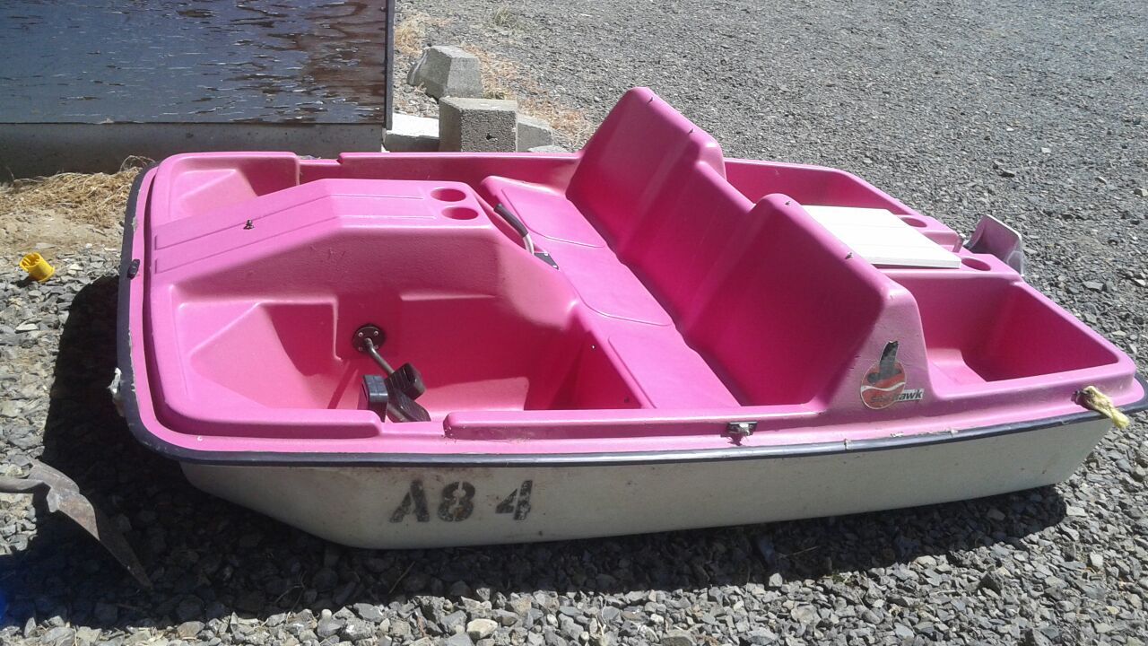 5 person Seahawk paddle boat