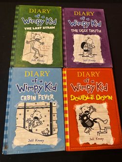 Diary of a Wimpy Kid 4 -Book Hardcover Set