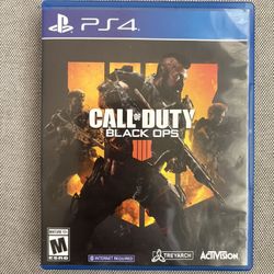Call Of Duty Black Ops PS4 Video Game