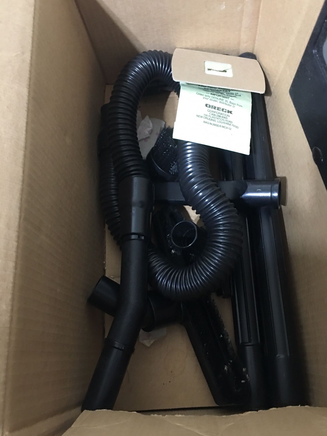 Oreck Vac W/attachments