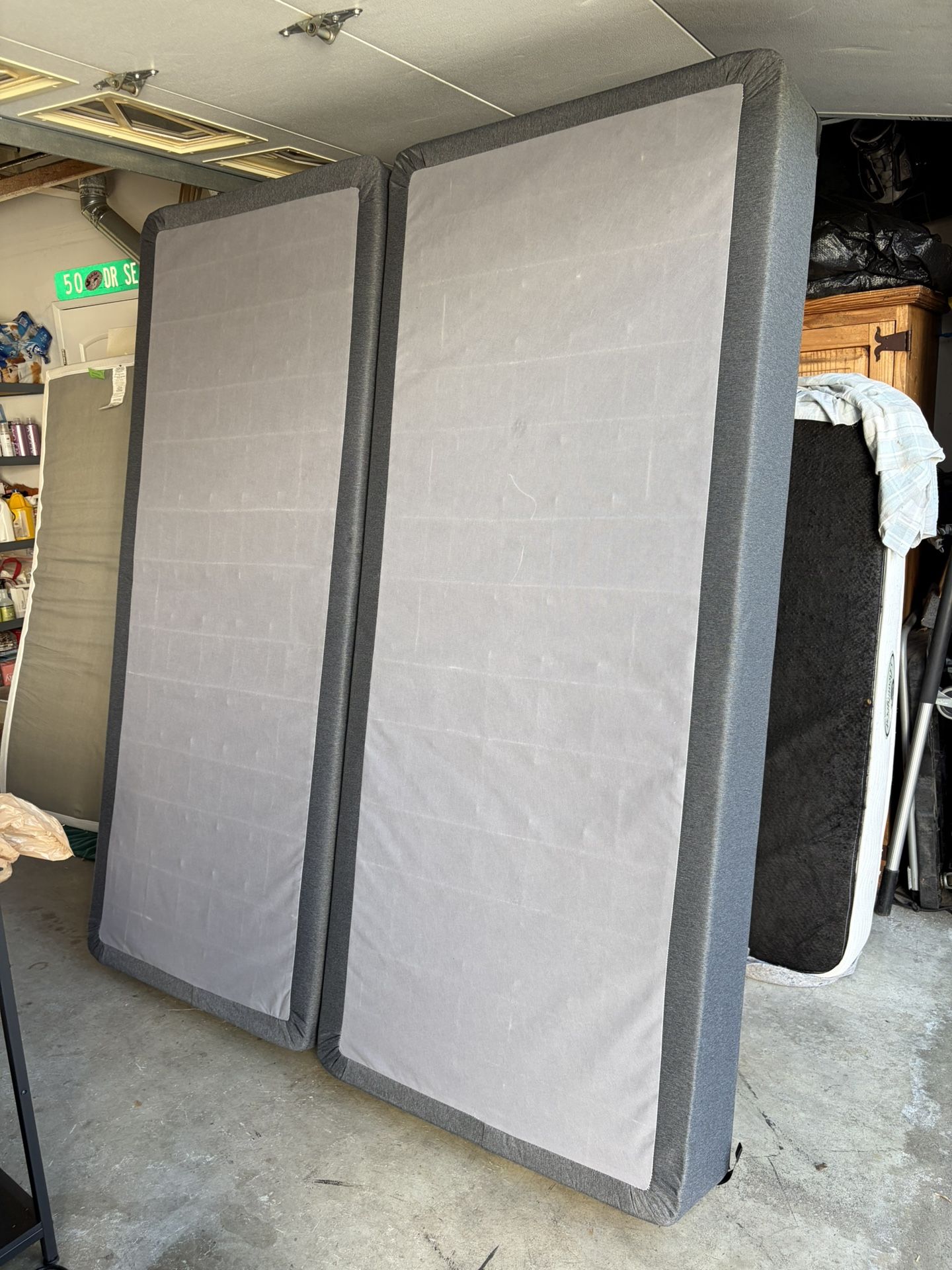 Like New Cal King Box springs