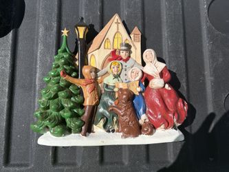 Vintage Atlantic Mold Ceramic Christmas Carolers