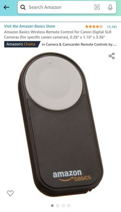 Wireless Remote Control For Canon Cameras