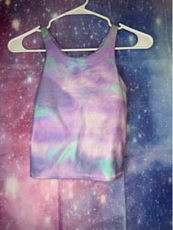 Girls cropped all in motion tank top size large